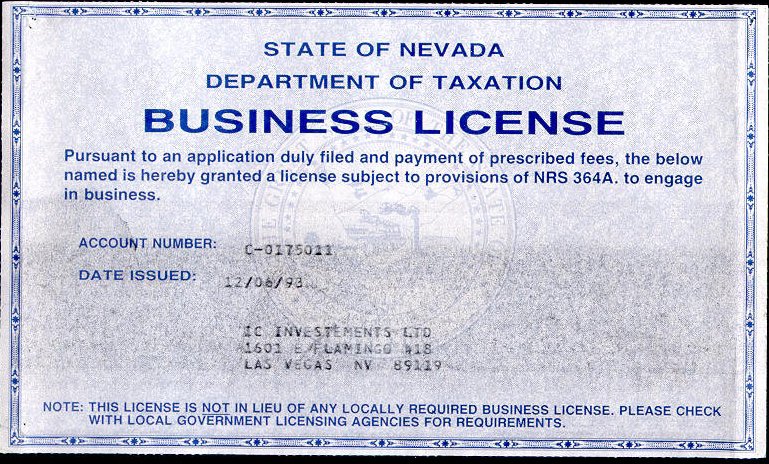 state business license lookup
